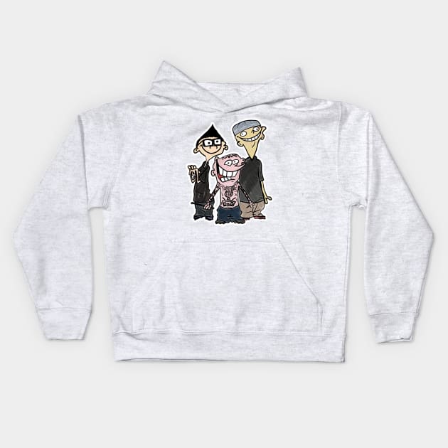 3ddy-182 Kids Hoodie by Bhrnt